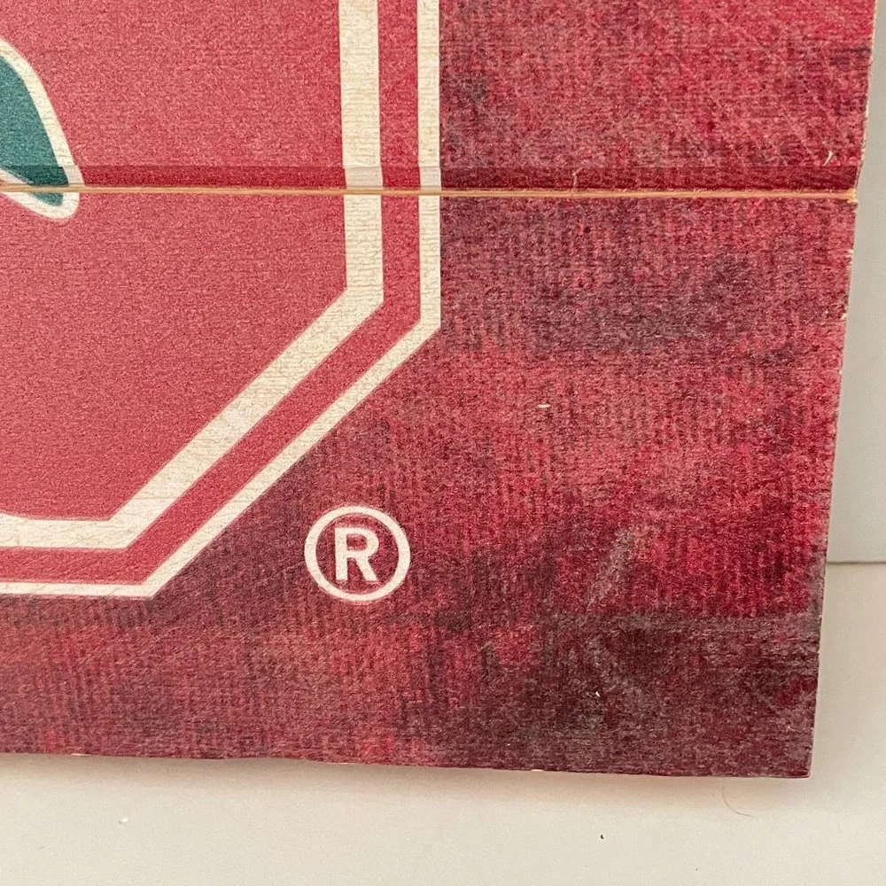 KH Sports Fan Stanford University Pallet Pride Logo 12x13 Wall Hanging Art Decor